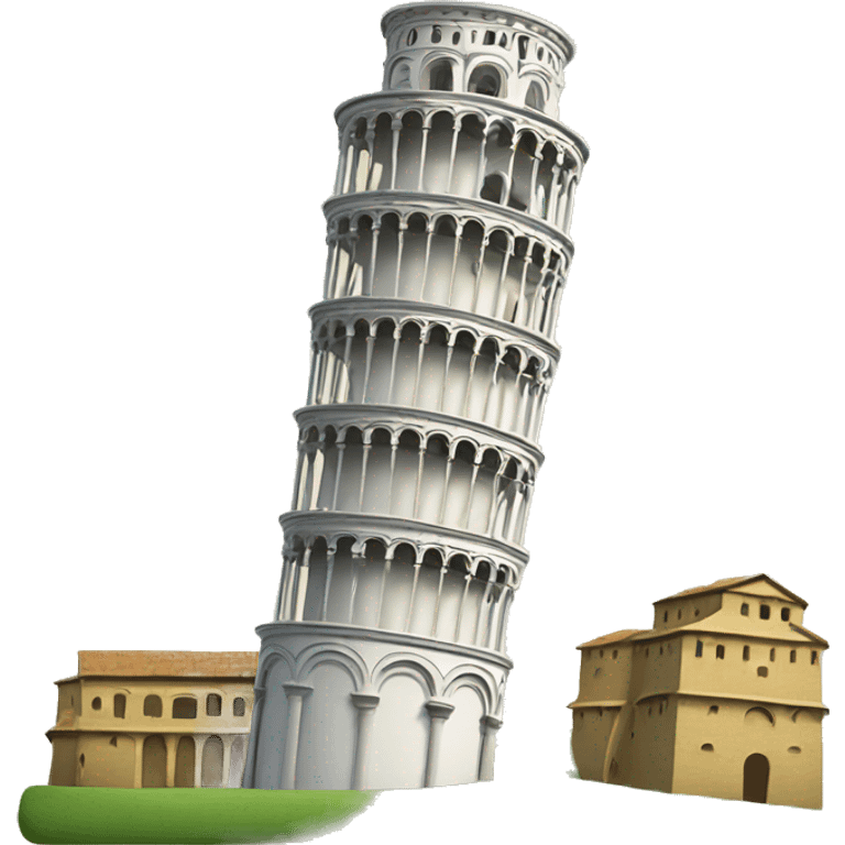 Leaning tower of Pisa emoji