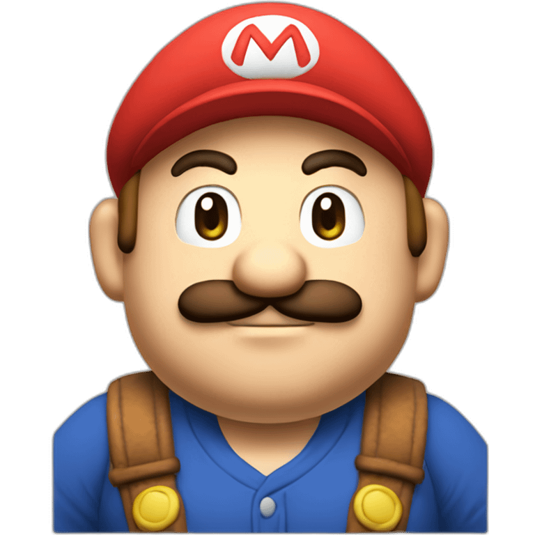 plump body mario emoji