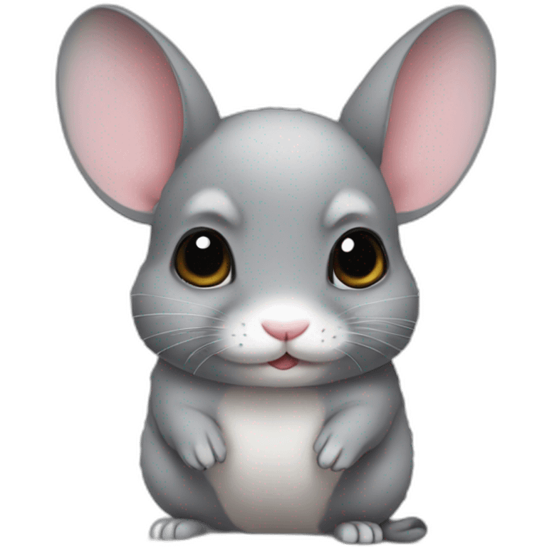 Cute chinchilla  emoji