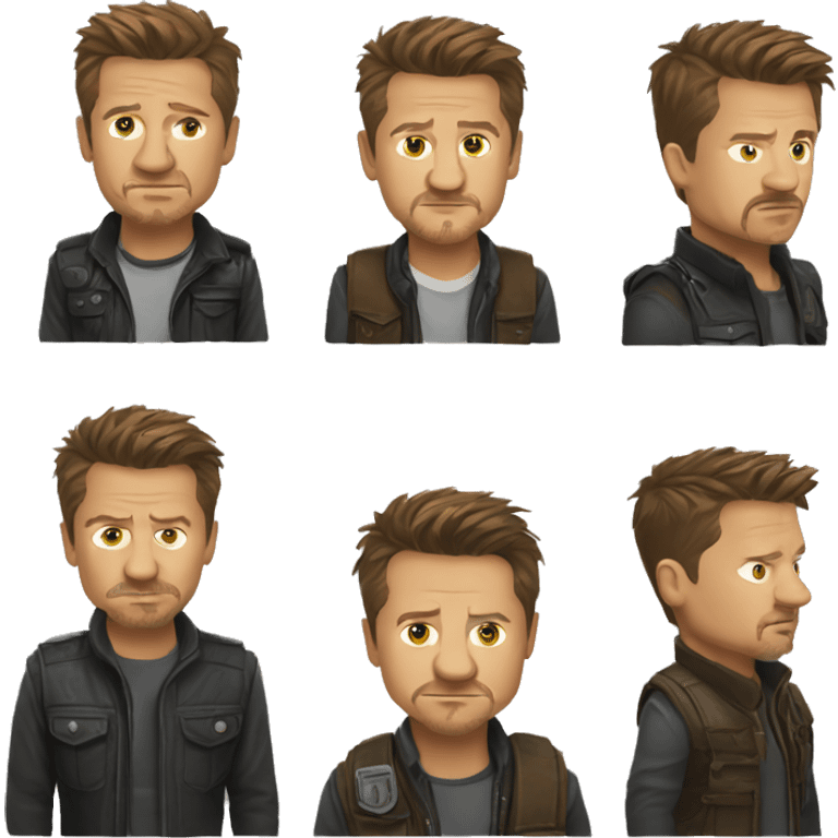 jeremy renner emoji