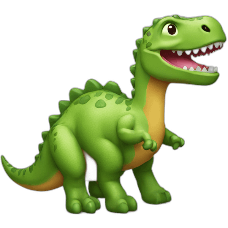 Dinosaur toy emoji