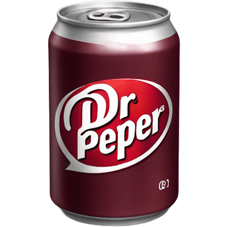 A can of Dr Pepper soda emoji