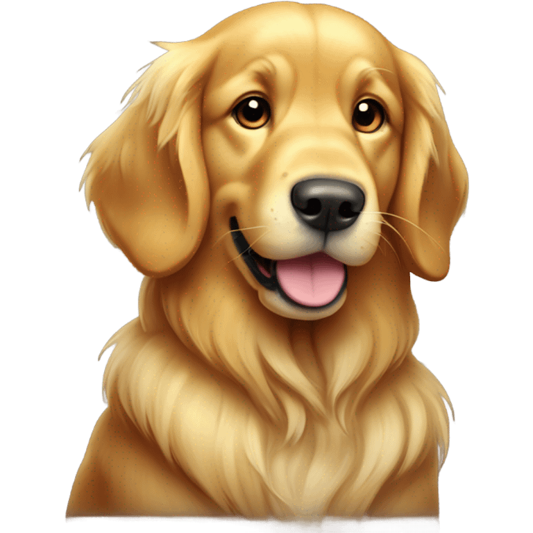 Golden retriever  emoji