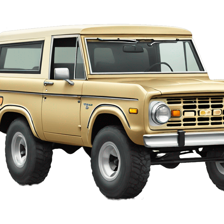 Ford Bronco 1973 emoji