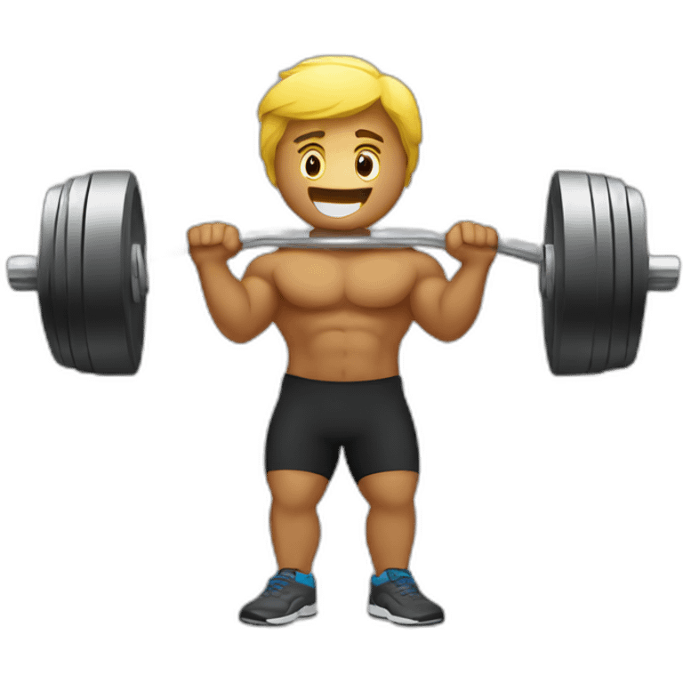 weight lifting emoji