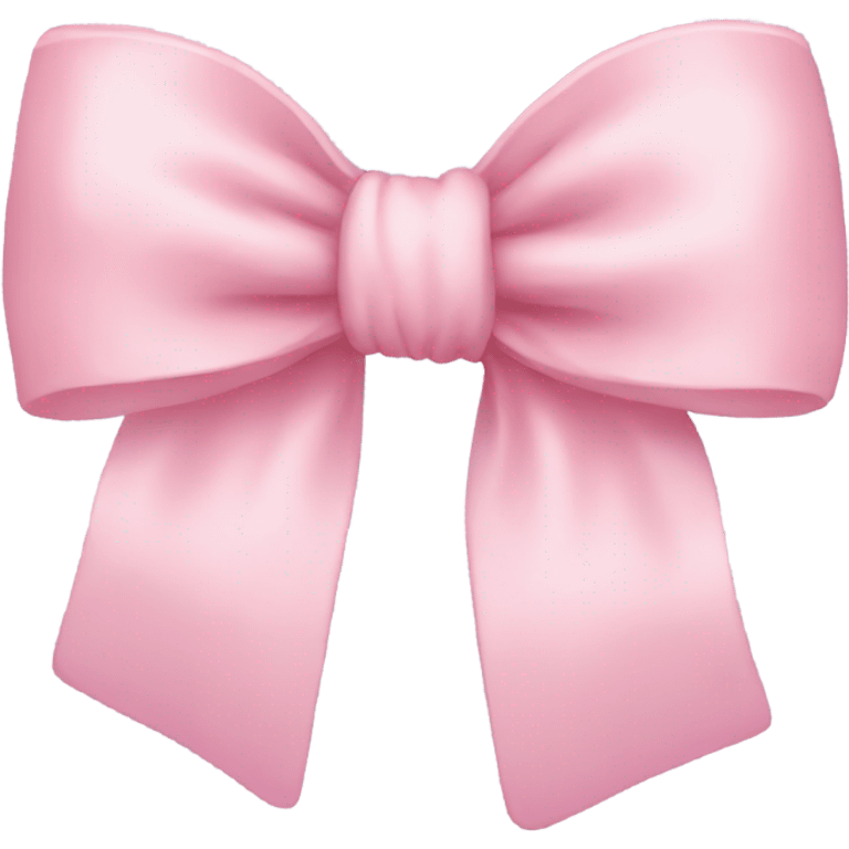 pastel pink bow emoji