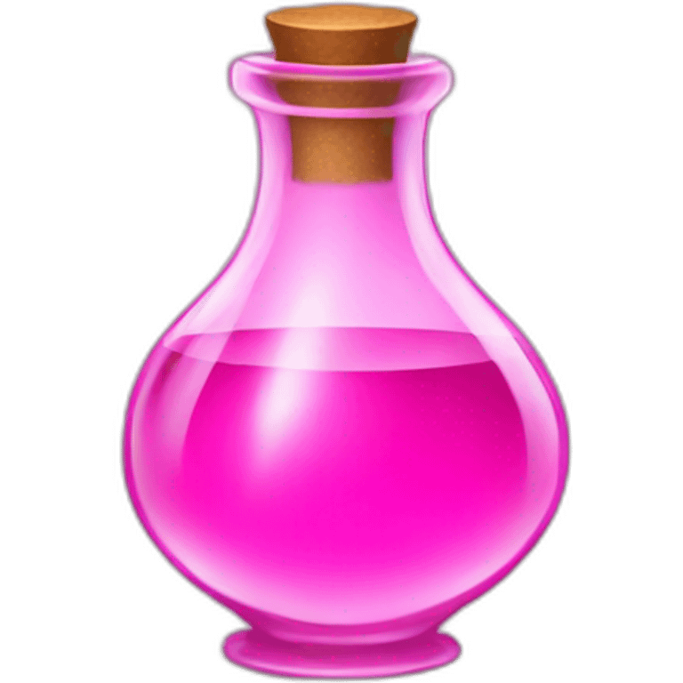 pink magic potion emoji