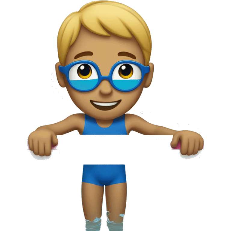 summer olympics boy swimming pool emoji