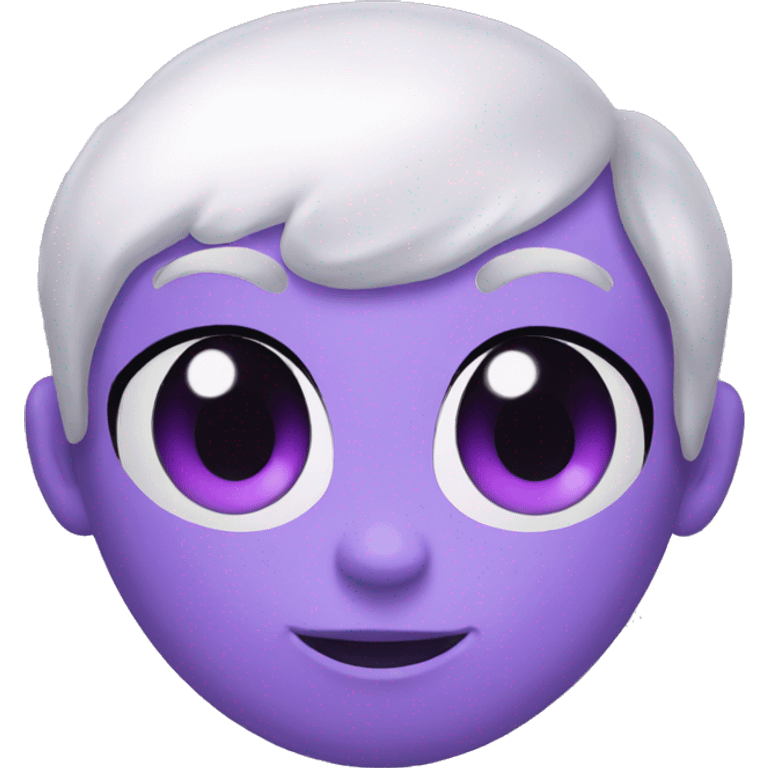 purple pearl emoji