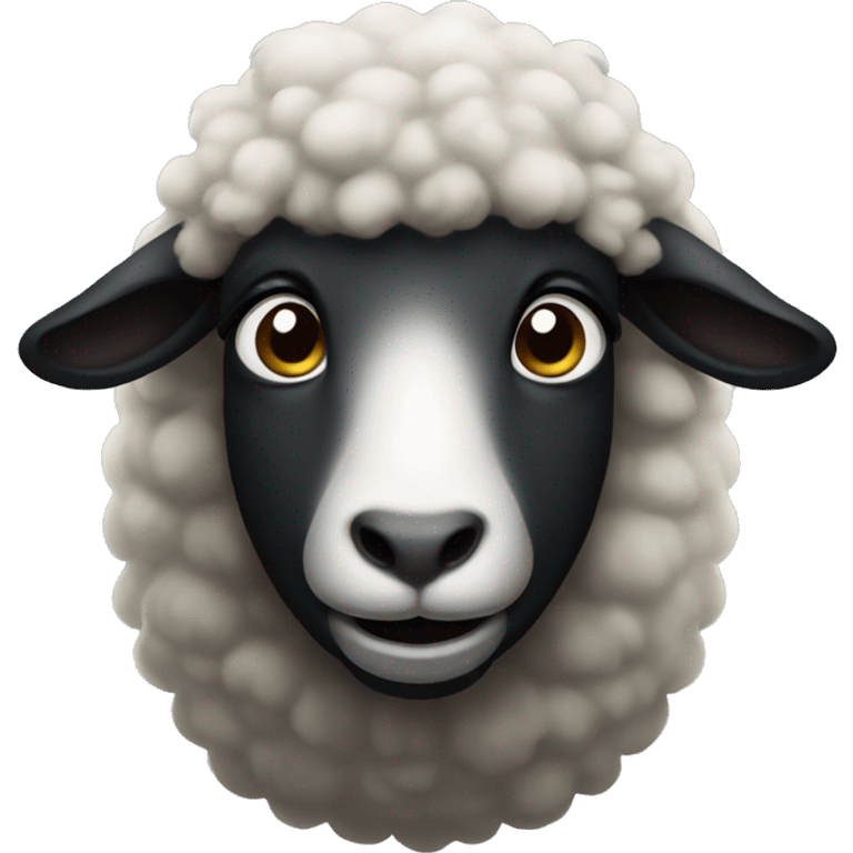 Black sheep emoji