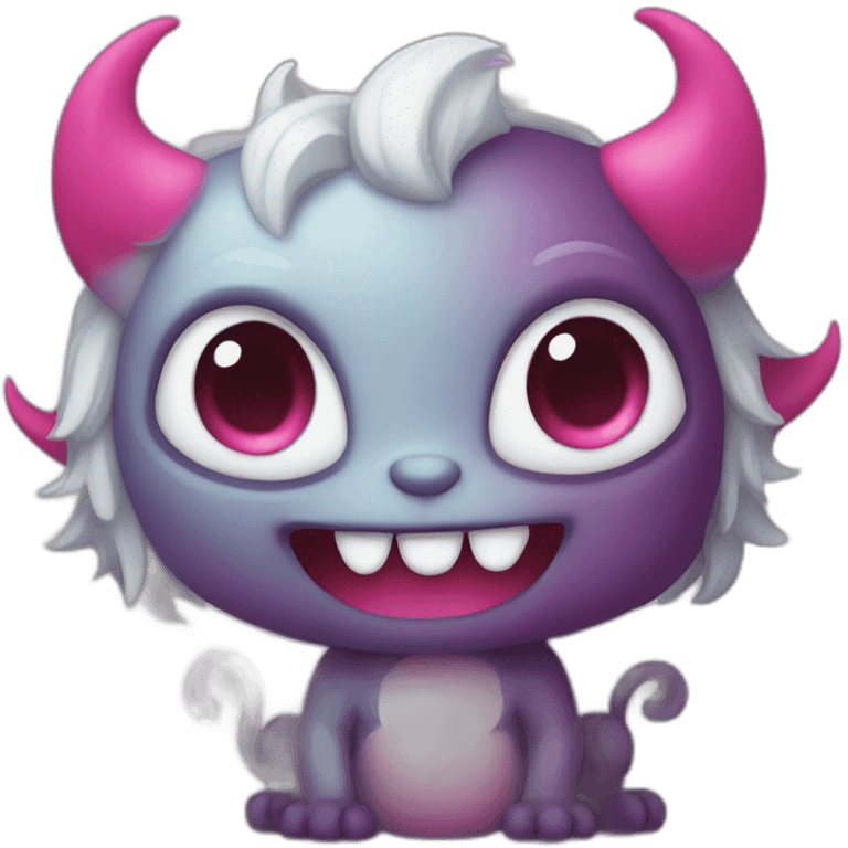 Cute demon  emoji