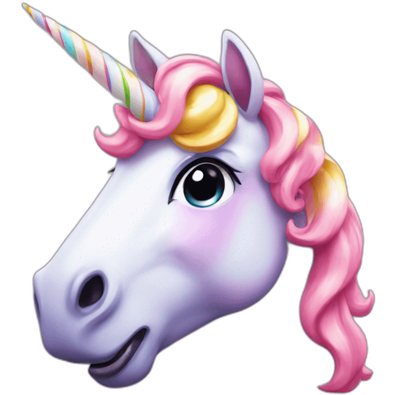 candy unicorn emoji