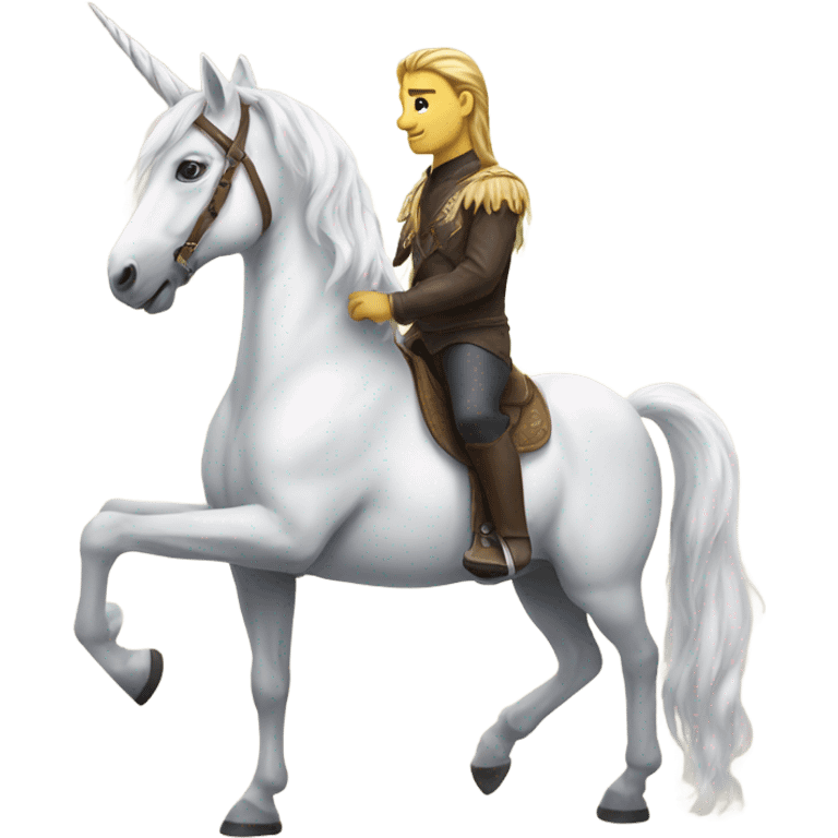 unicorn on a horse emoji