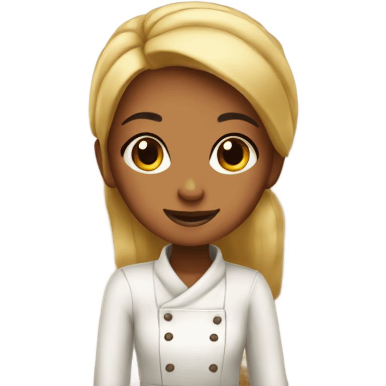 Girl bakery emoji