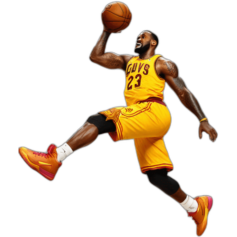 lebronjames-dunking emoji