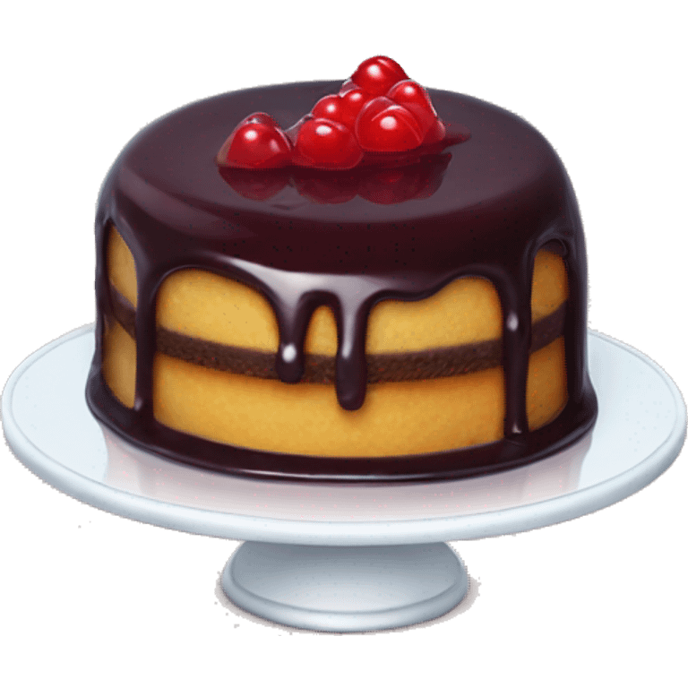 Cake jelly at emoji