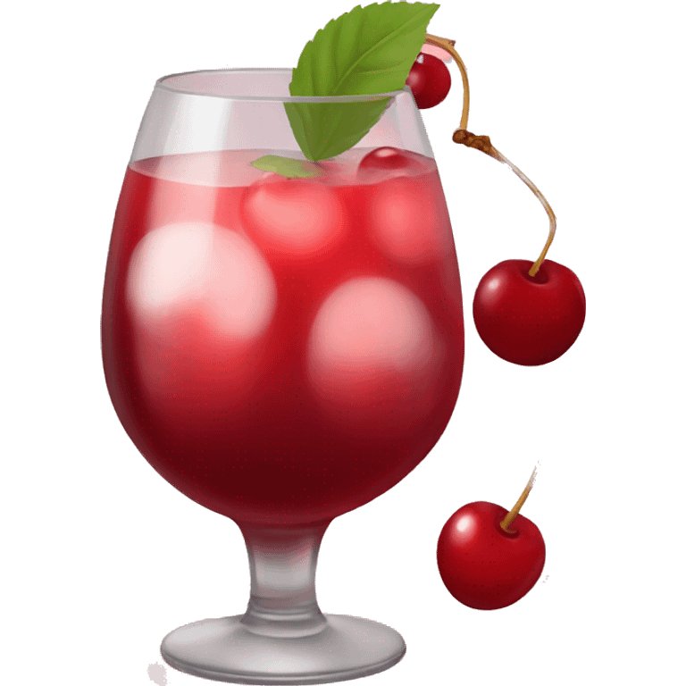 Cherry Sangria emoji