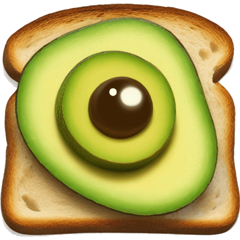 Avacado on toast emoji