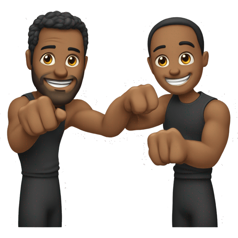 The 👍 and ✊ emojie together. But the Thumb is being pulled out of the fist. And it should be vertical orientation  emoji