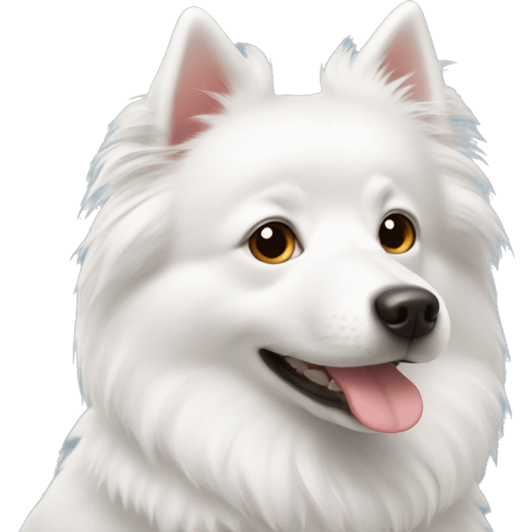 White spitz emoji