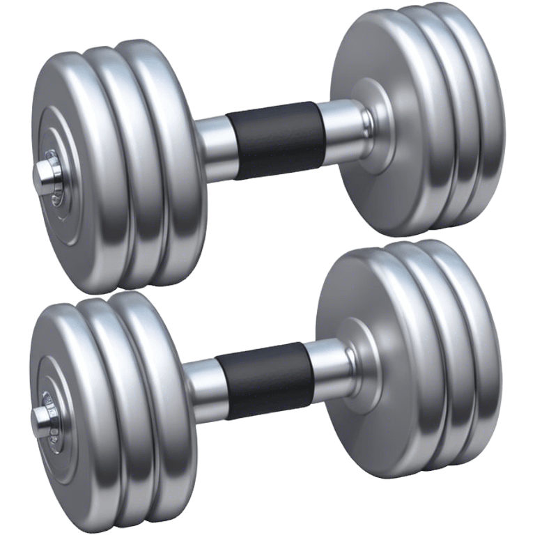 A pair of dumbbells

 emoji