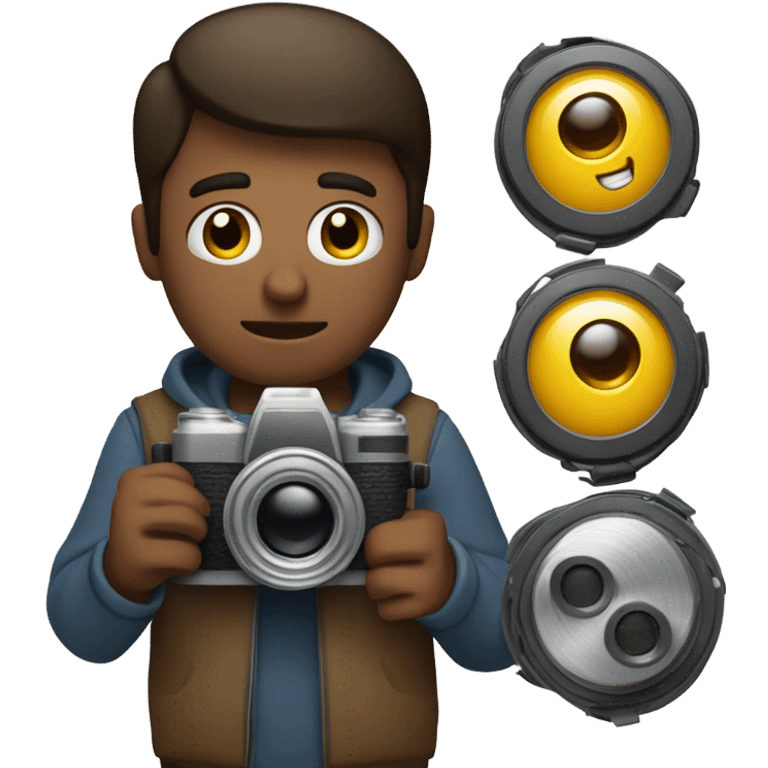 man making film emoji