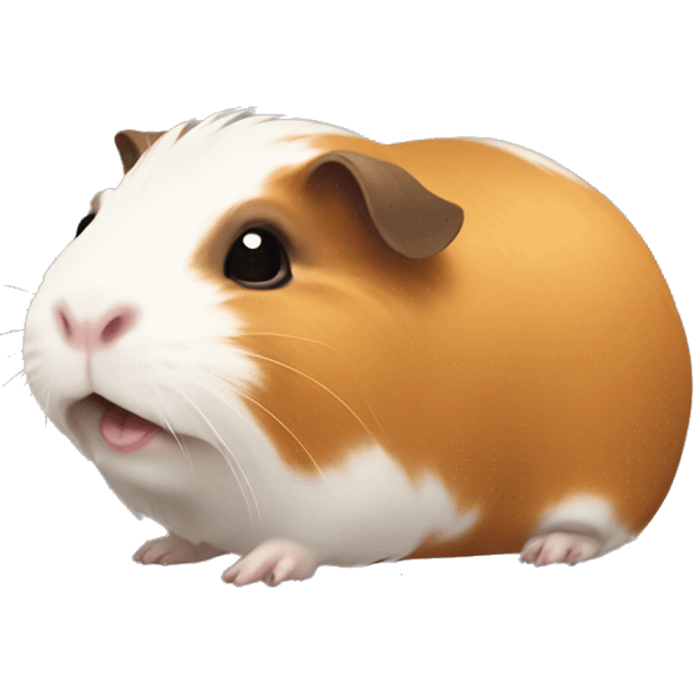 Guinea pig farting emoji