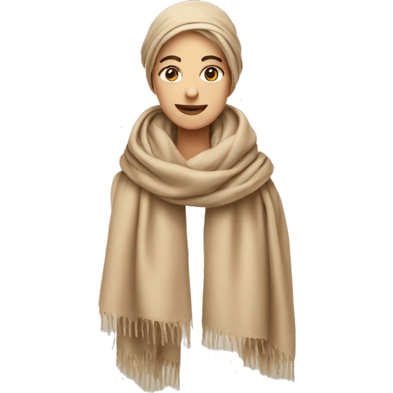 Beige Scarf emoji