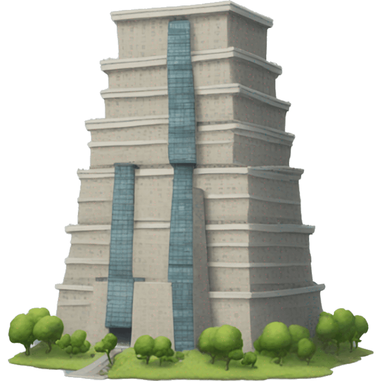 big tower modern emoji