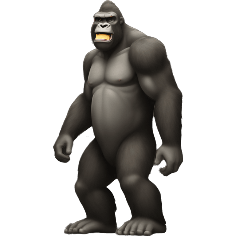 king kong standing up emoji