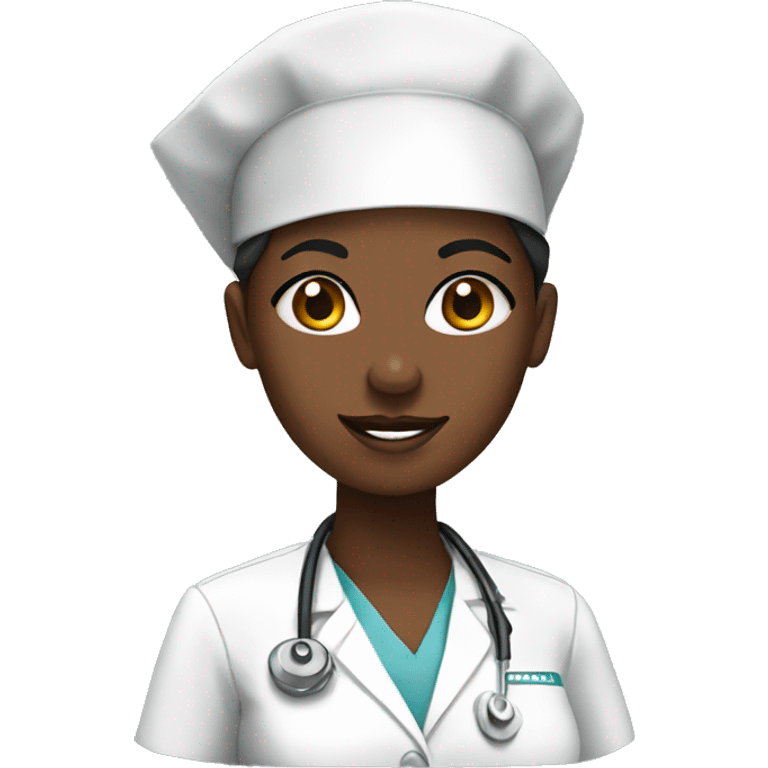 black nurse emoji