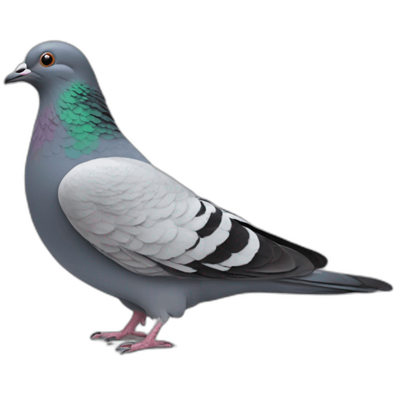 cooing pigeon emoji