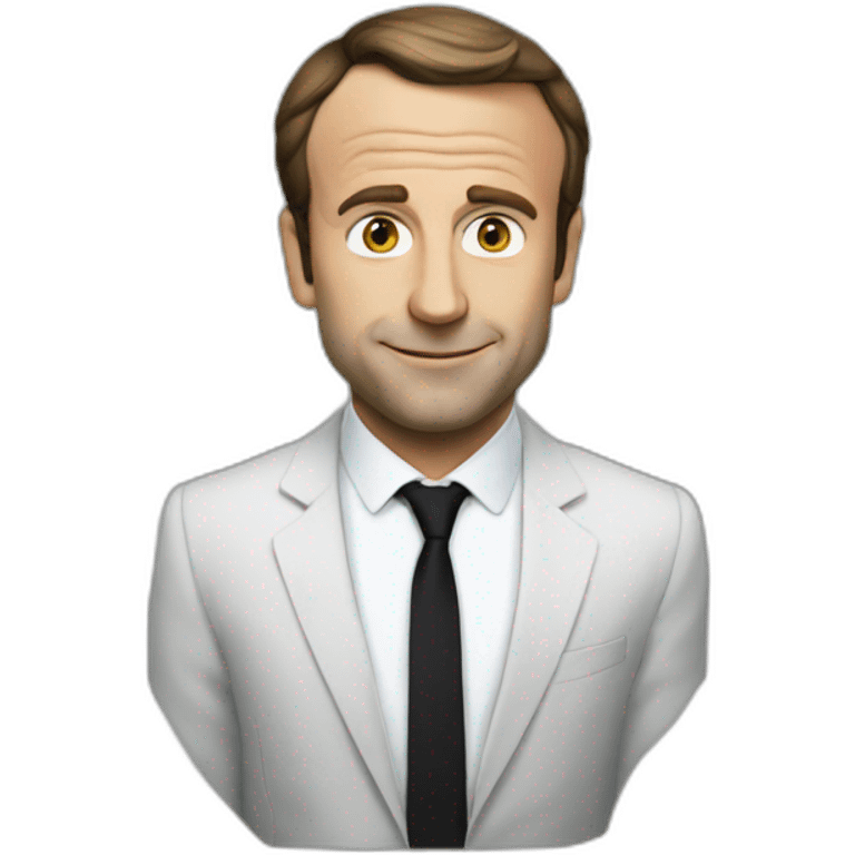 Macron Slip emoji