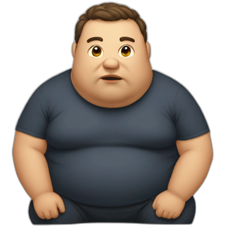 fatty emoji