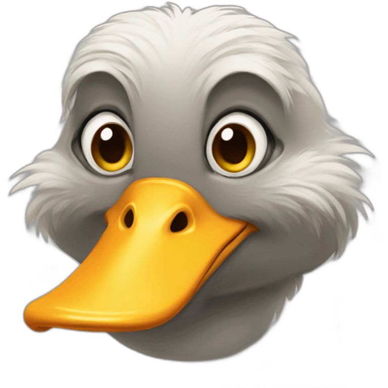 Ugly duck emoji