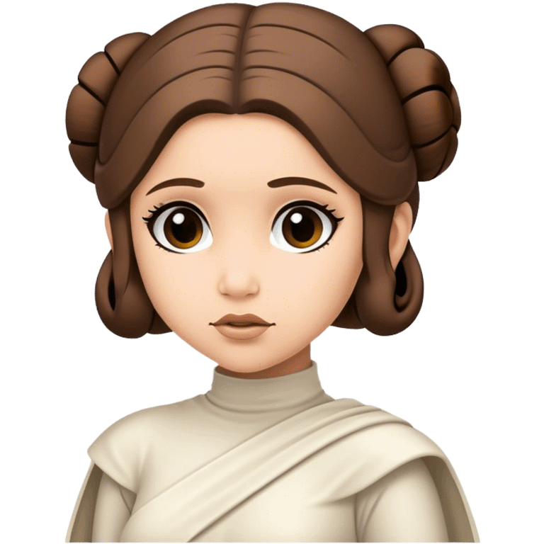 Pitbull Princess Leia  emoji