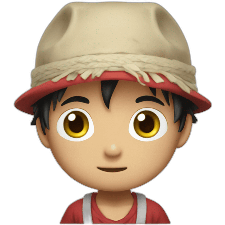 Mini Luffy mignon emoji