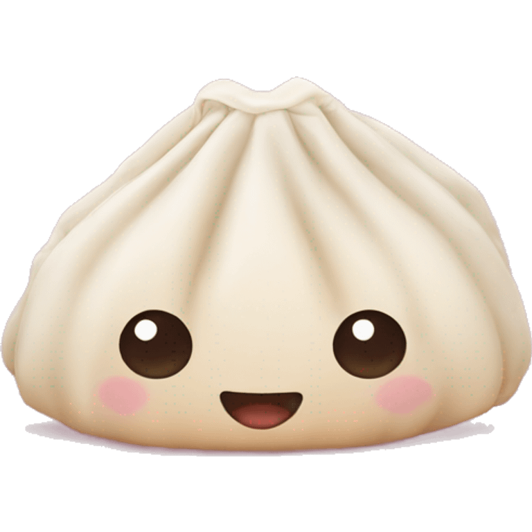 pink dumpling emoji