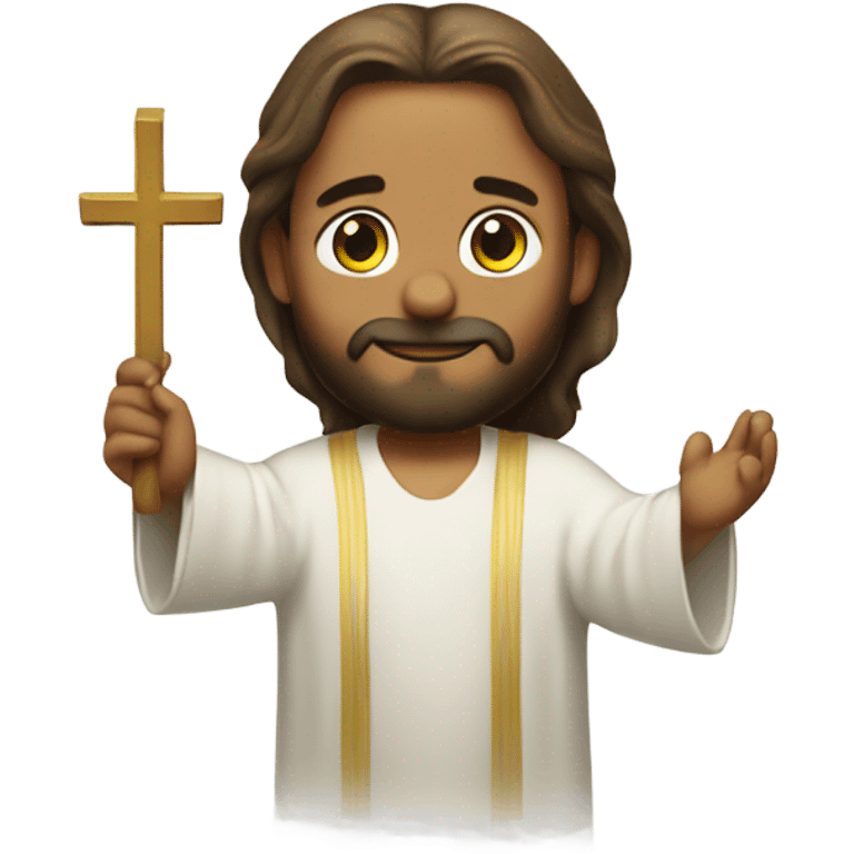 jesus bein baptism emoji