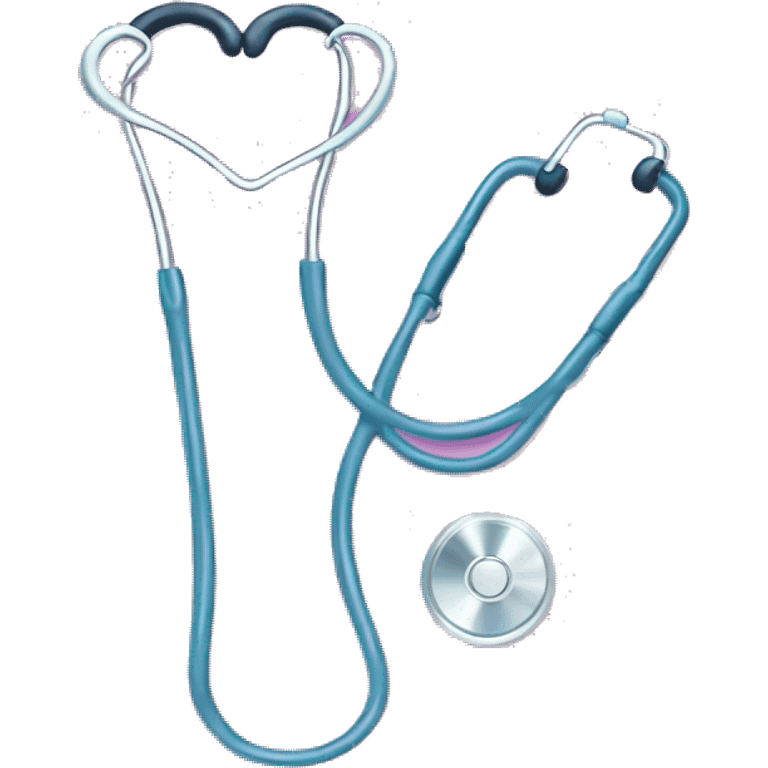 Aesthetic cute stethoscope  emoji