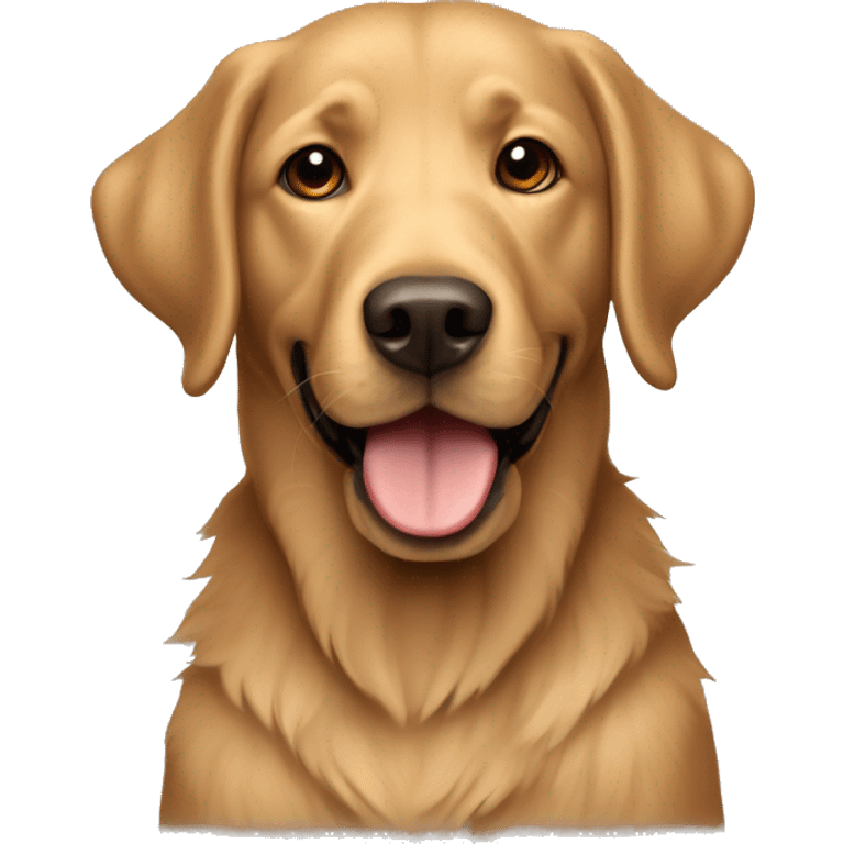 Australian Labrador doodle Lightning Brown  emoji