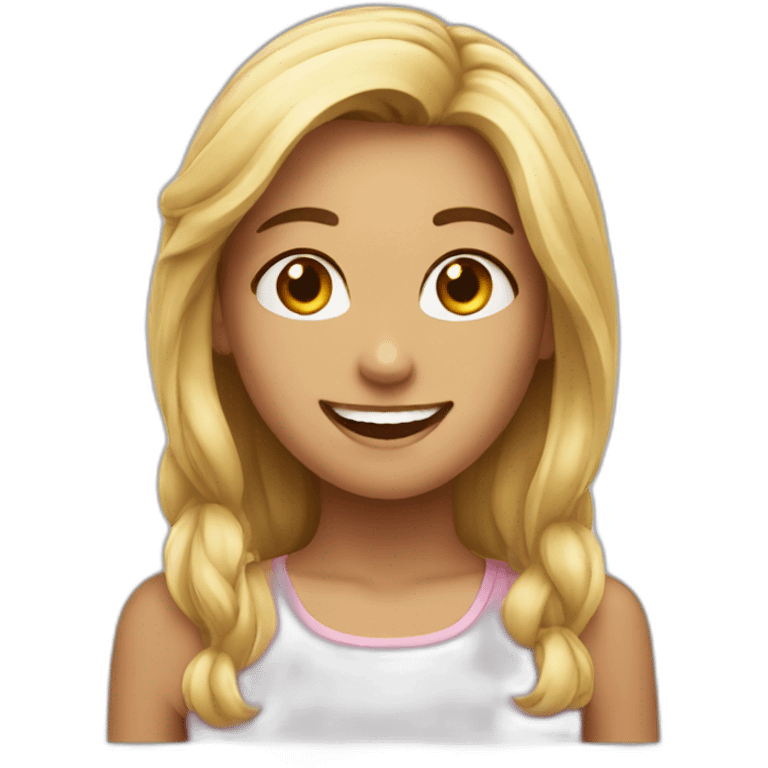 satisfaction girl emoji