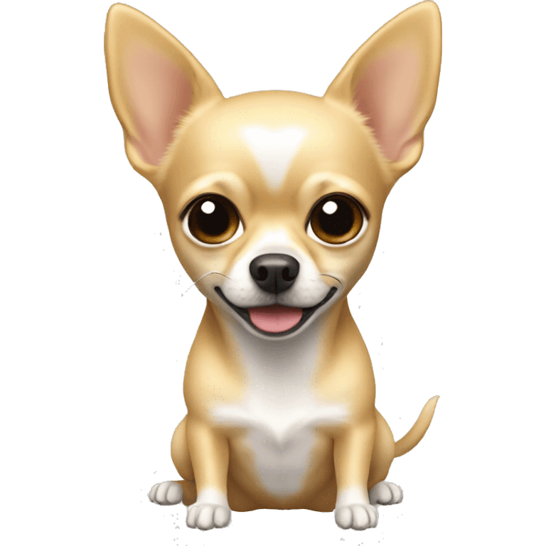 Blonde Chihuahua  emoji