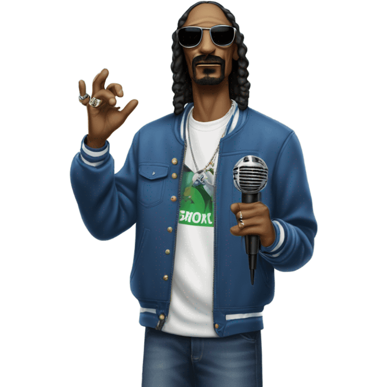 Snoop dogg microphone drop emoji