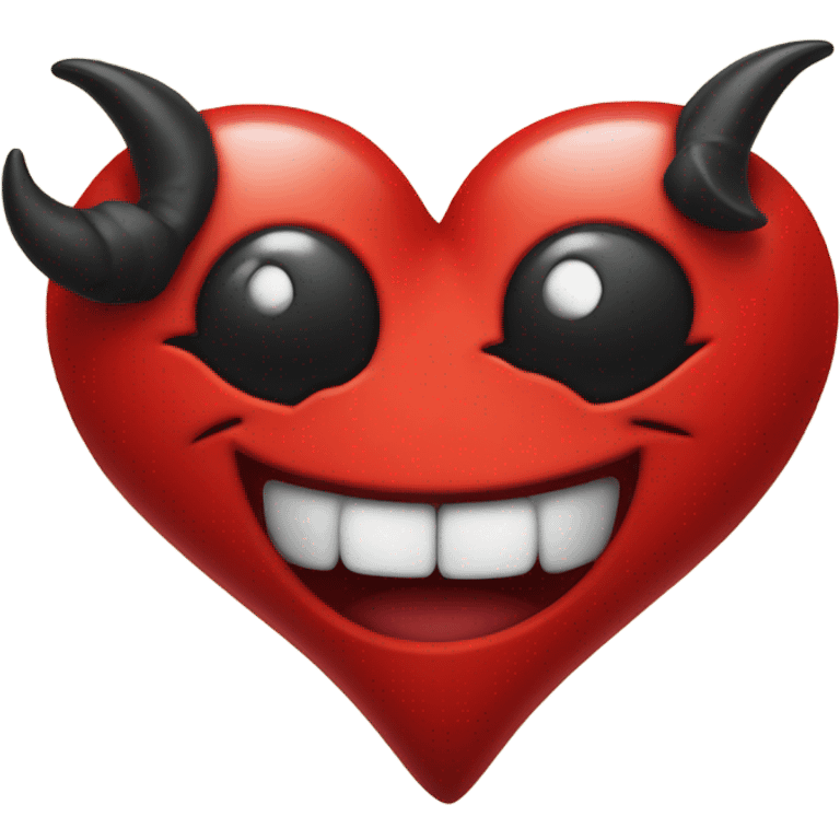 Devil hearts emoji