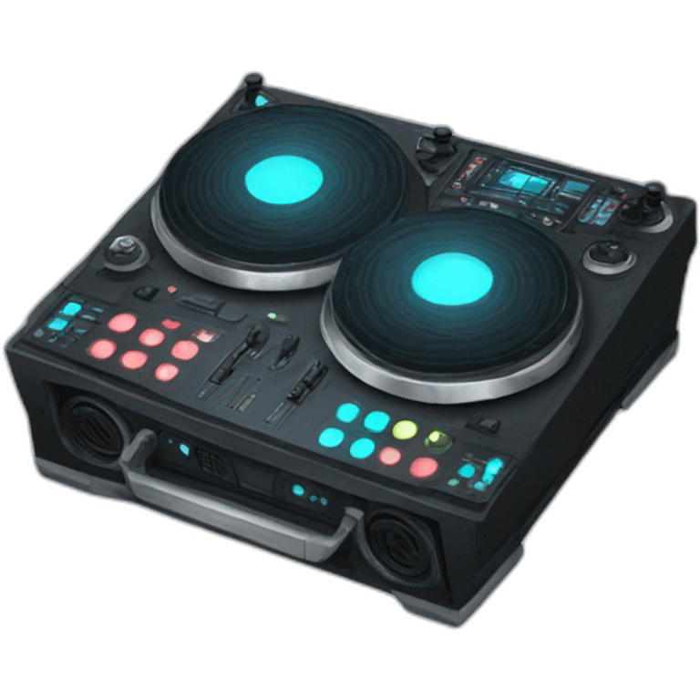 Dj party in aliens  emoji