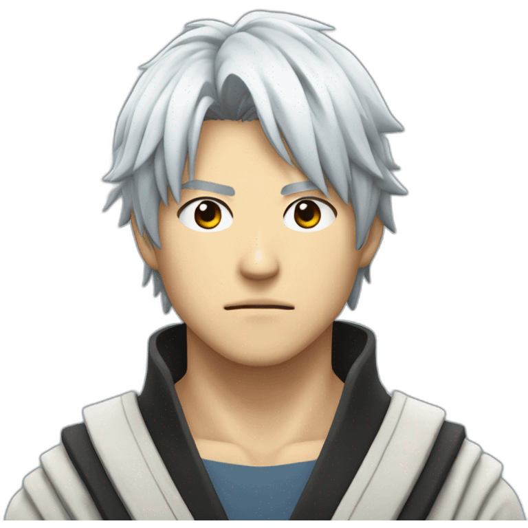 Gintoki qui est fatigué emoji