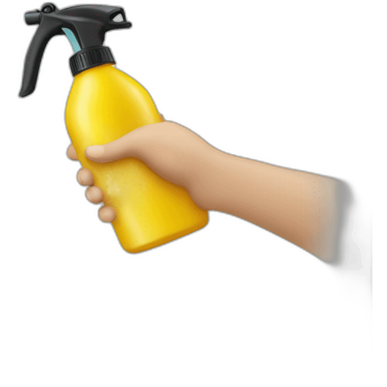 hands sprayer for garden emoji