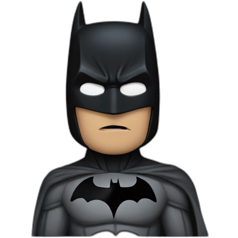 Dark batman emoji