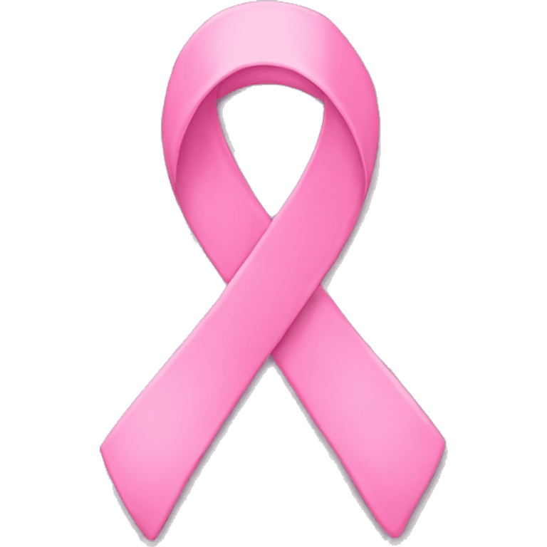 pink cancer ribbon emoji